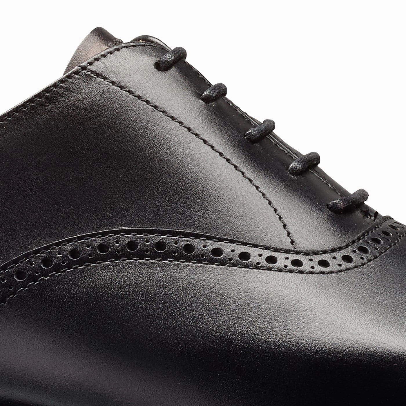 Edgware Black Calf Breathable Feel Boardroom Wear