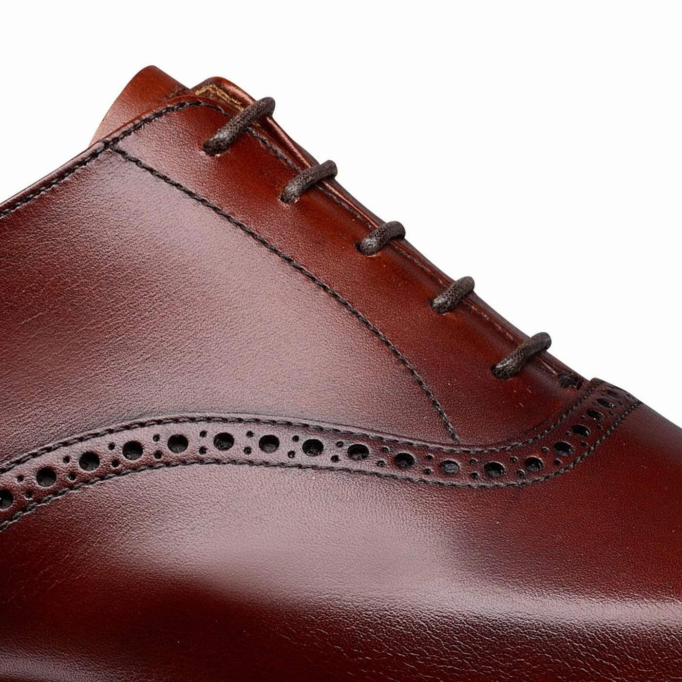 Edgware Chestnut Burnished Calf Breathable Feel Fashion Focused Leather Flex