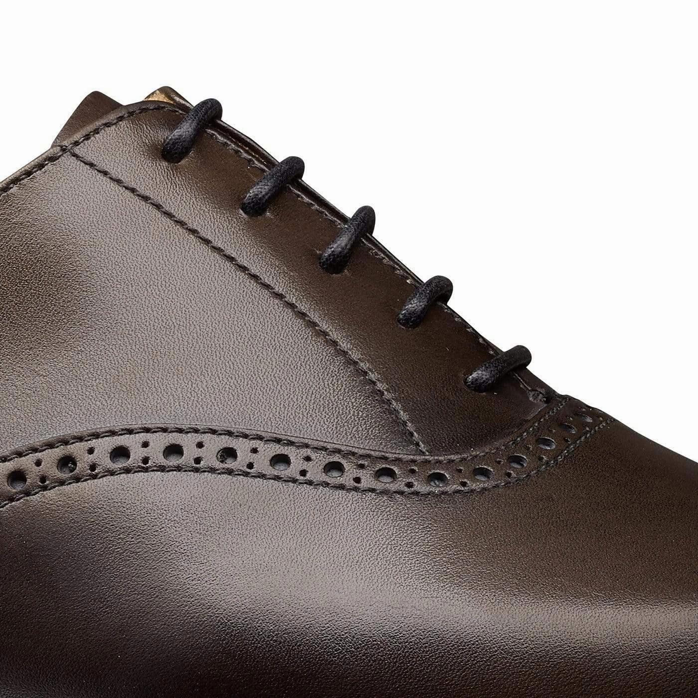 Edgware Grey Burnished Calf Polished Look Workday Essential