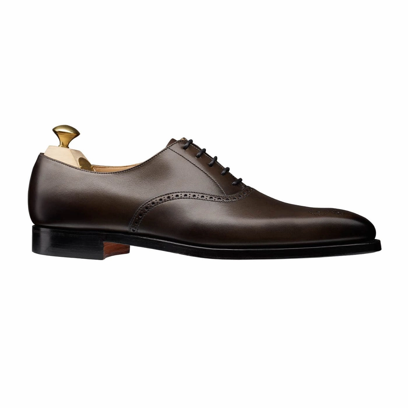 Edgware Grey Burnished Calf Stable Fit Modern Professional