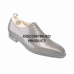 Edgware Grey Burnished Calf Office Loafers