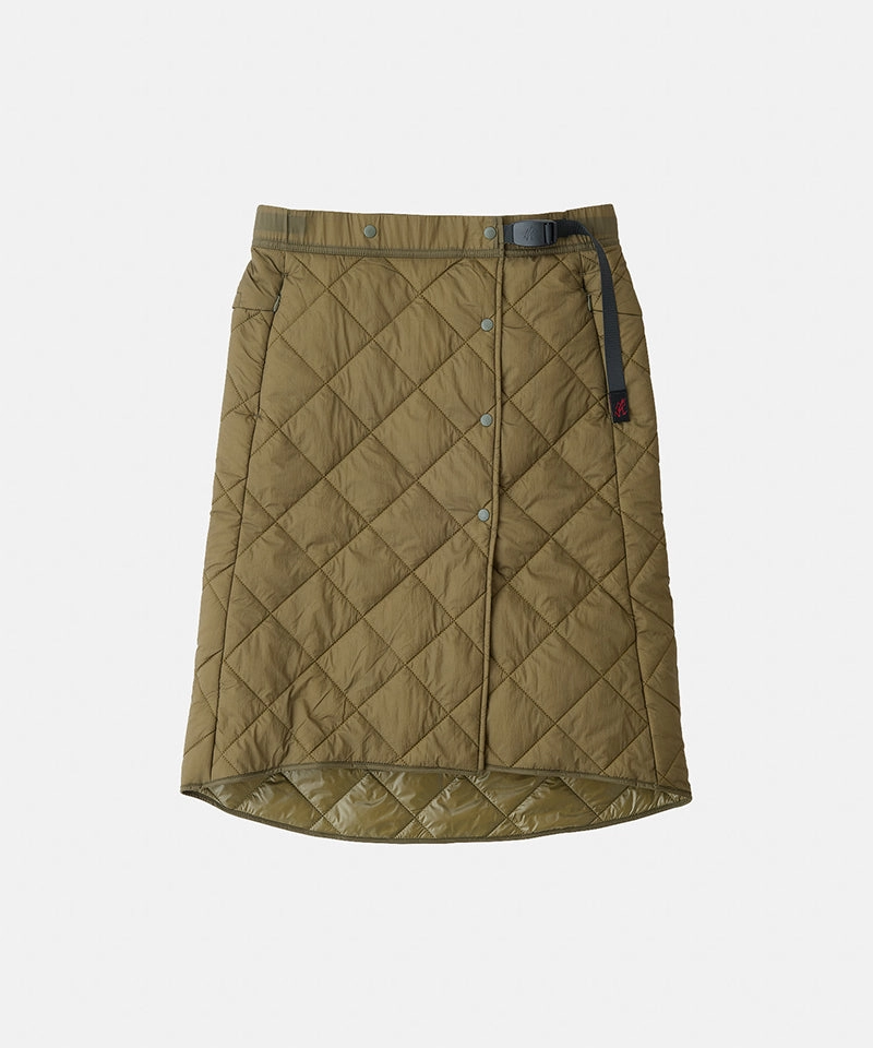 Thermal Insulation Quilted Skirt Outfit Ideas