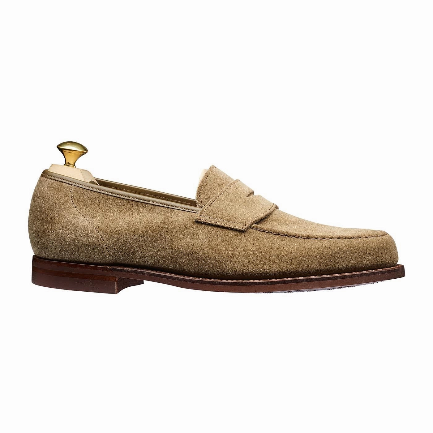 Firm Steps Fair Walk Harvard 2 Khaki Suede
