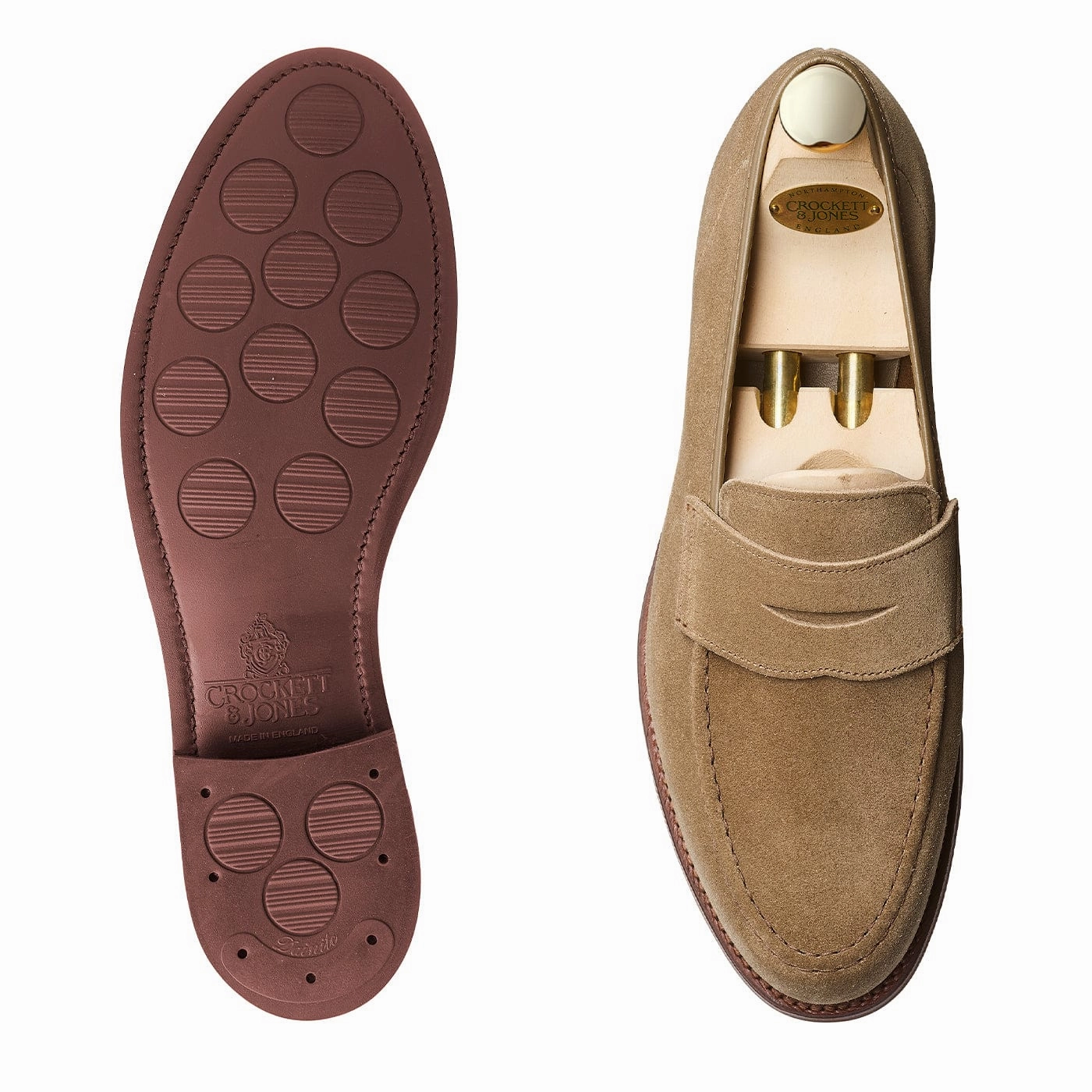 Harvard 2 Khaki Suede Goodyear Welted