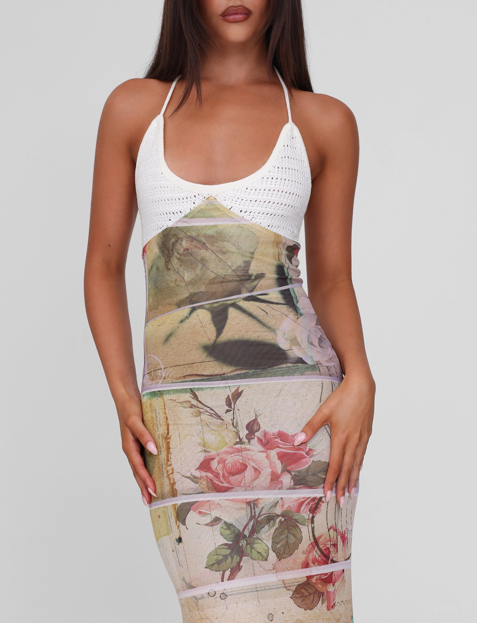 TILLEY MAXI DRESS - ROSE POSTCARD Stylish Choice Casual and Stylish