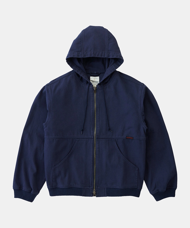 El Cap Canvas Hooded Jacket QuickDry Fabric Double Buttons