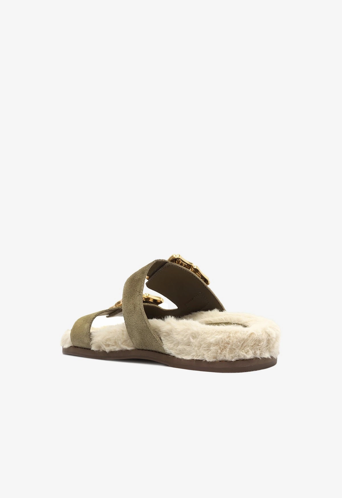 Enola Weekend Sporty Cow Suede Sandal UV Resistant Webbing Breathable Sole