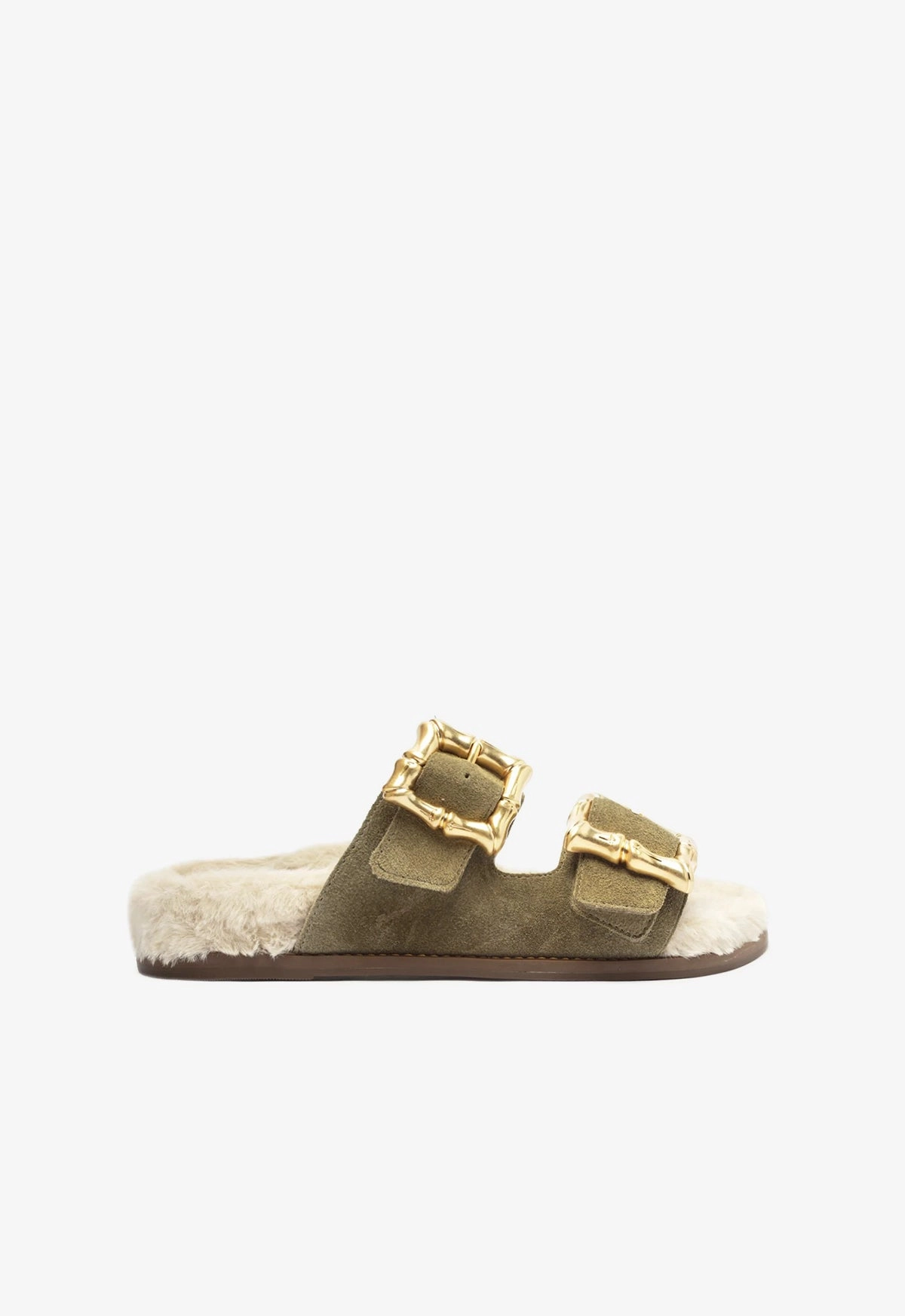 High Rebound Foam breathable materials Enola Weekend Sporty Cow Suede Sandal