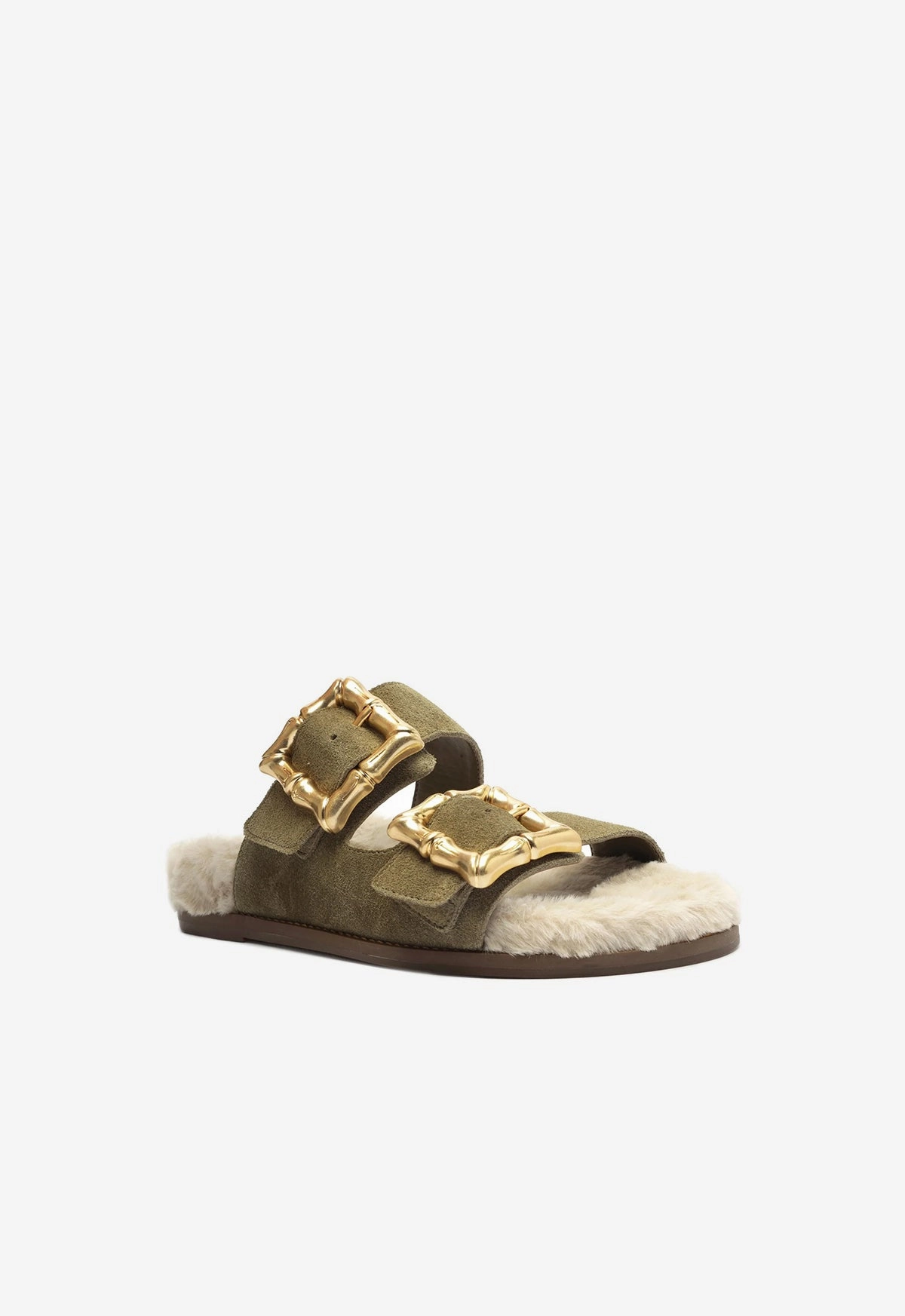 Enola Weekend Sporty Cow Suede Sandal Stay Casual Standing Comfort