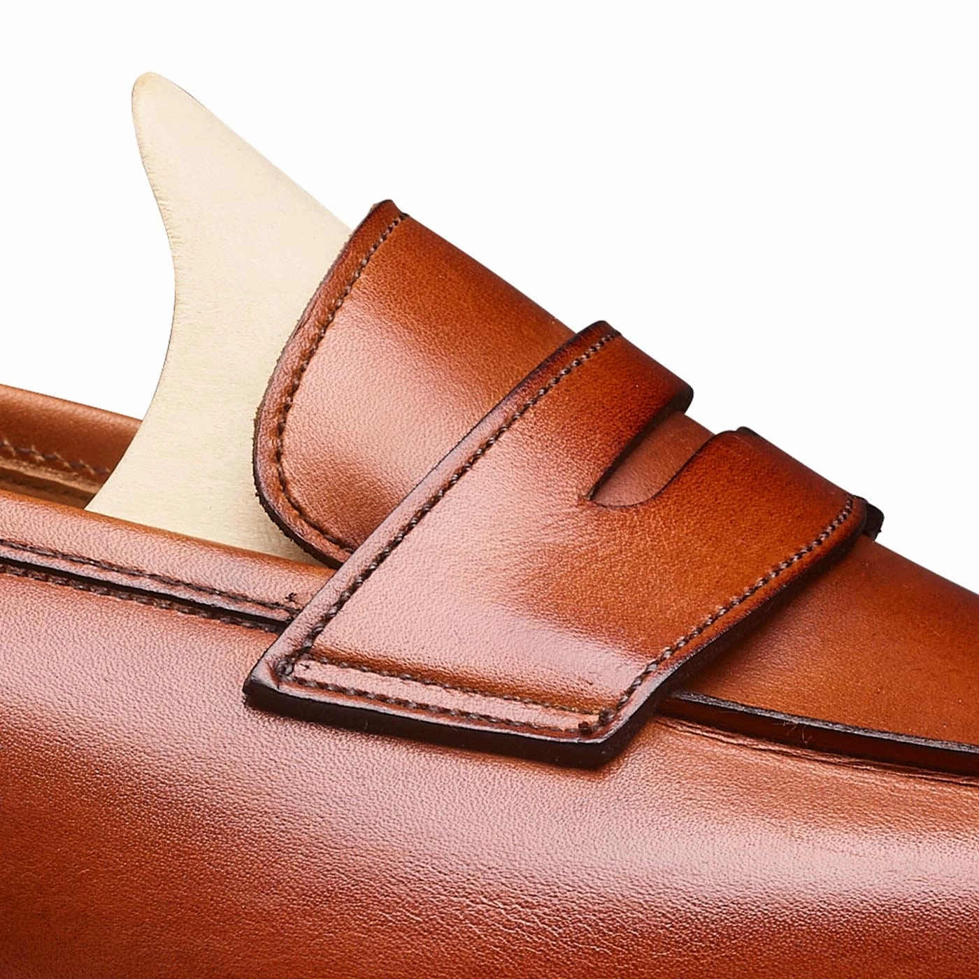 Soft Cushioned Upper Carefree Day Elise Chestnut Burnished Calf