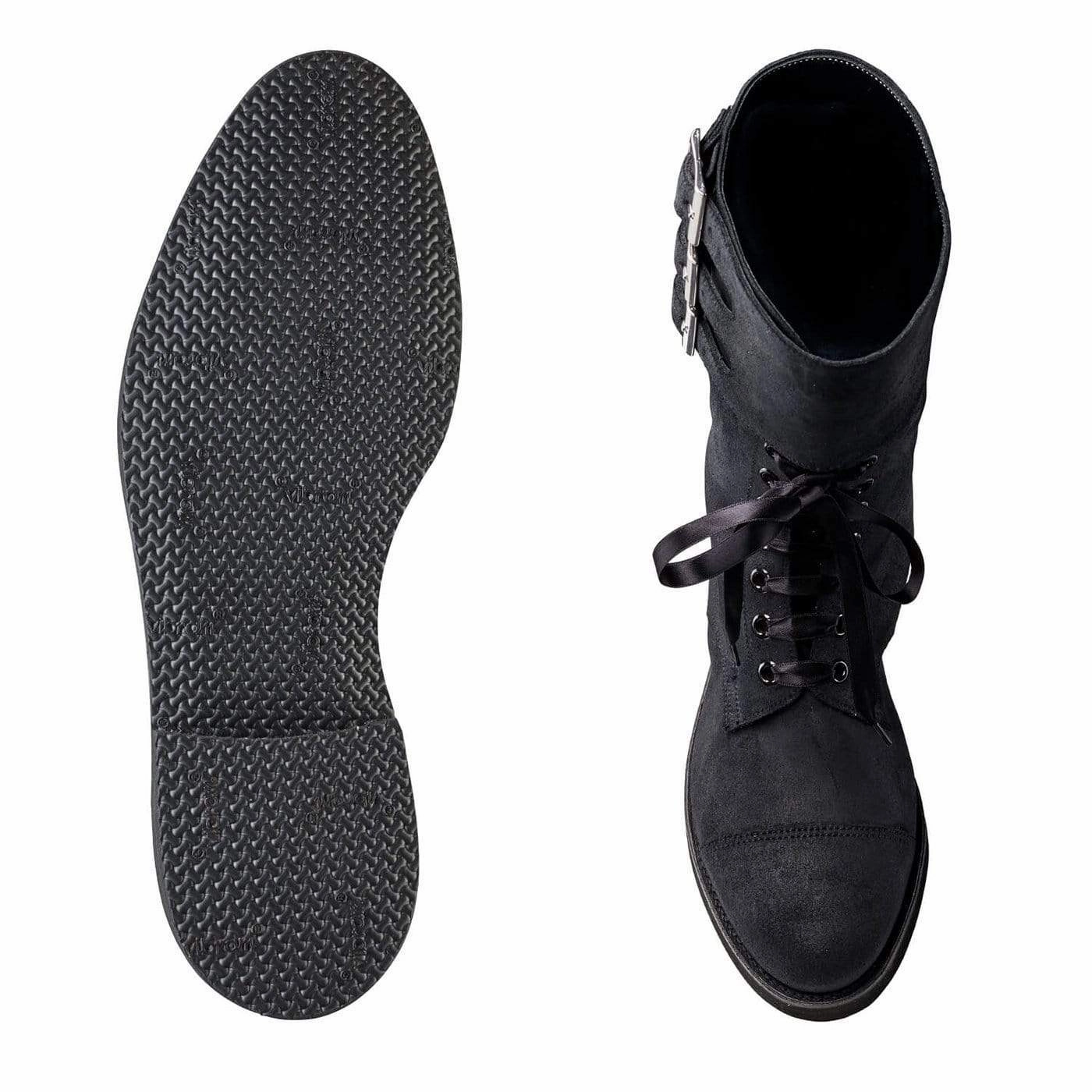 Protective Finish Winter Walker Lightweight Ella Black Rough-Out Suede