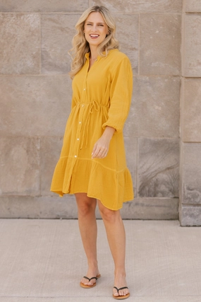 Elowen Dress Button Fastenings perforated design