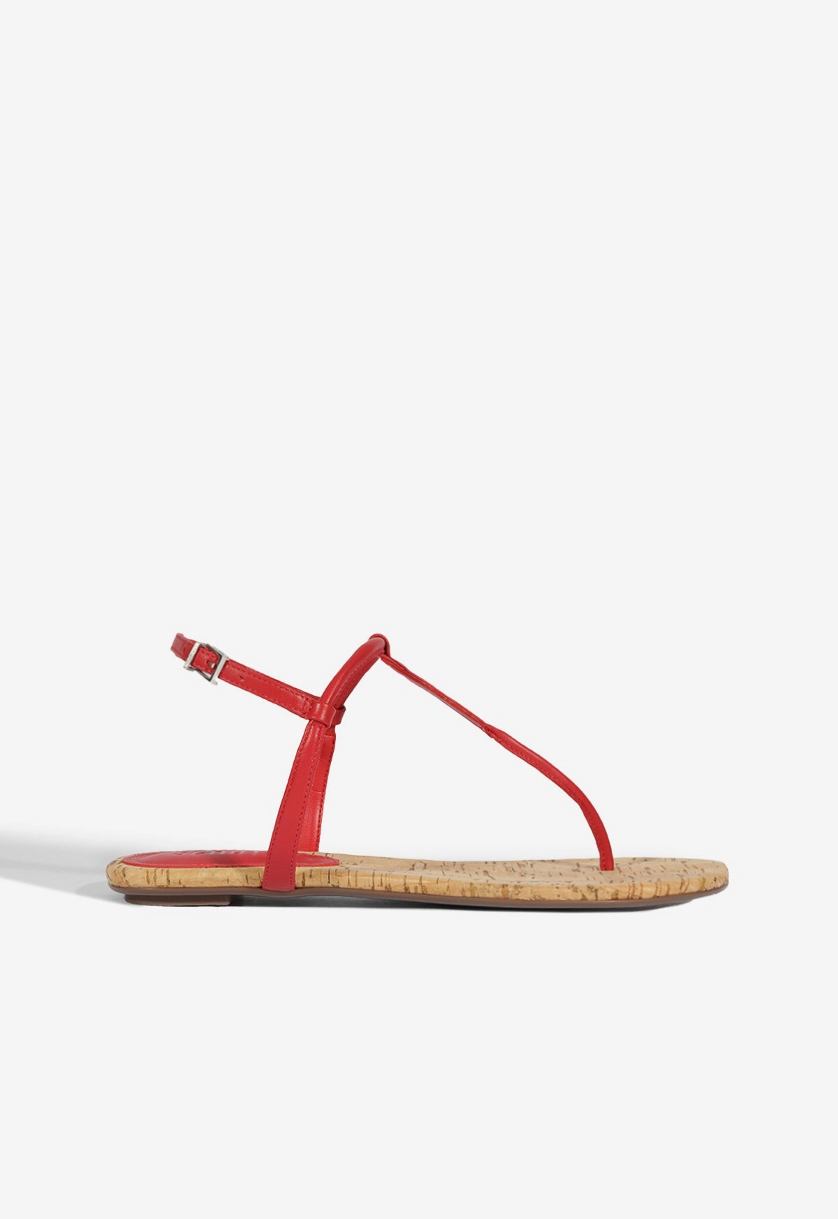 Canvas Upper Contoured Footbed Elsha Flat Sandal