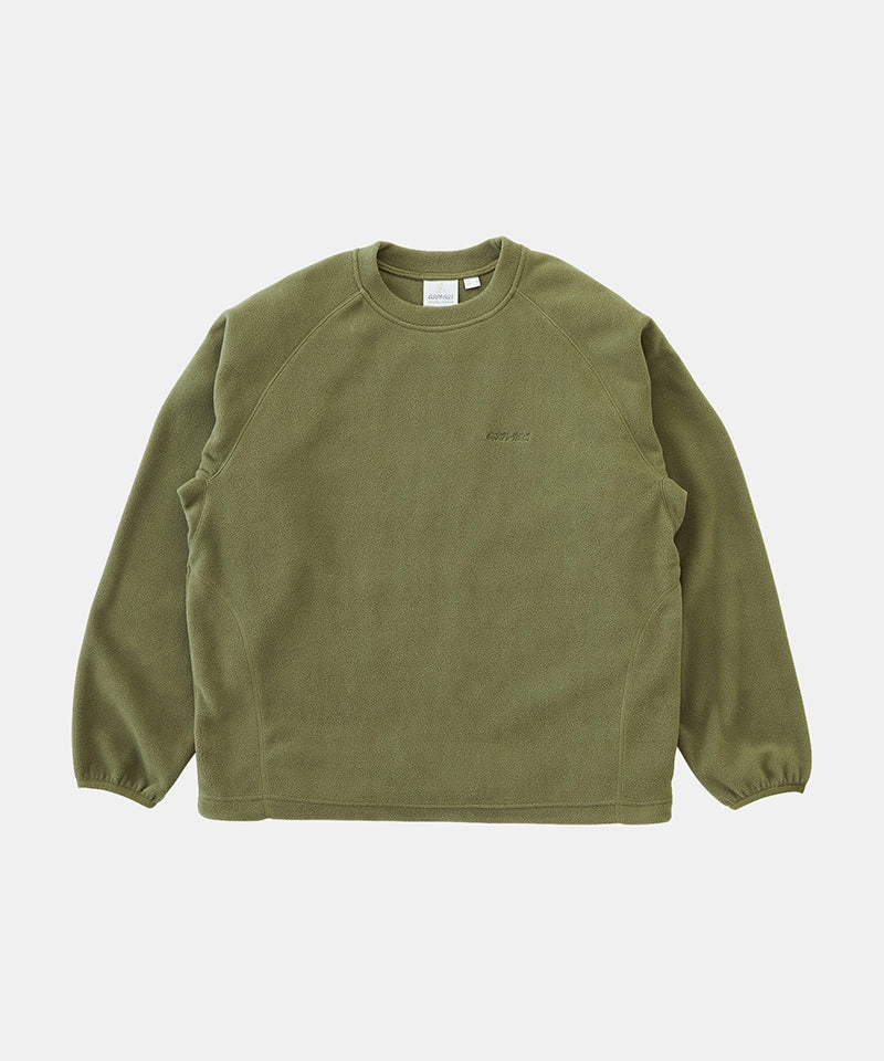 Trendy Vibes Breathable mesh Thermal Fleece Crew