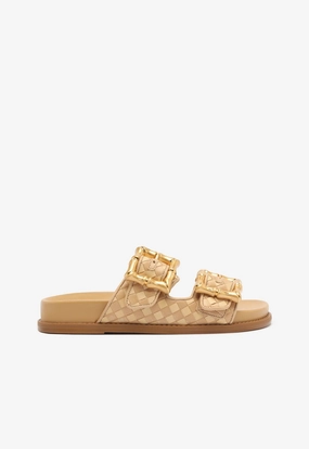 Breathable All-Day Shoes Enola Beige Sporty Sandal