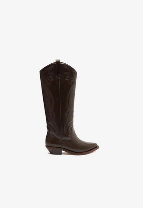 Mud Resistant Urban Commute Zachy Up Leather Boot