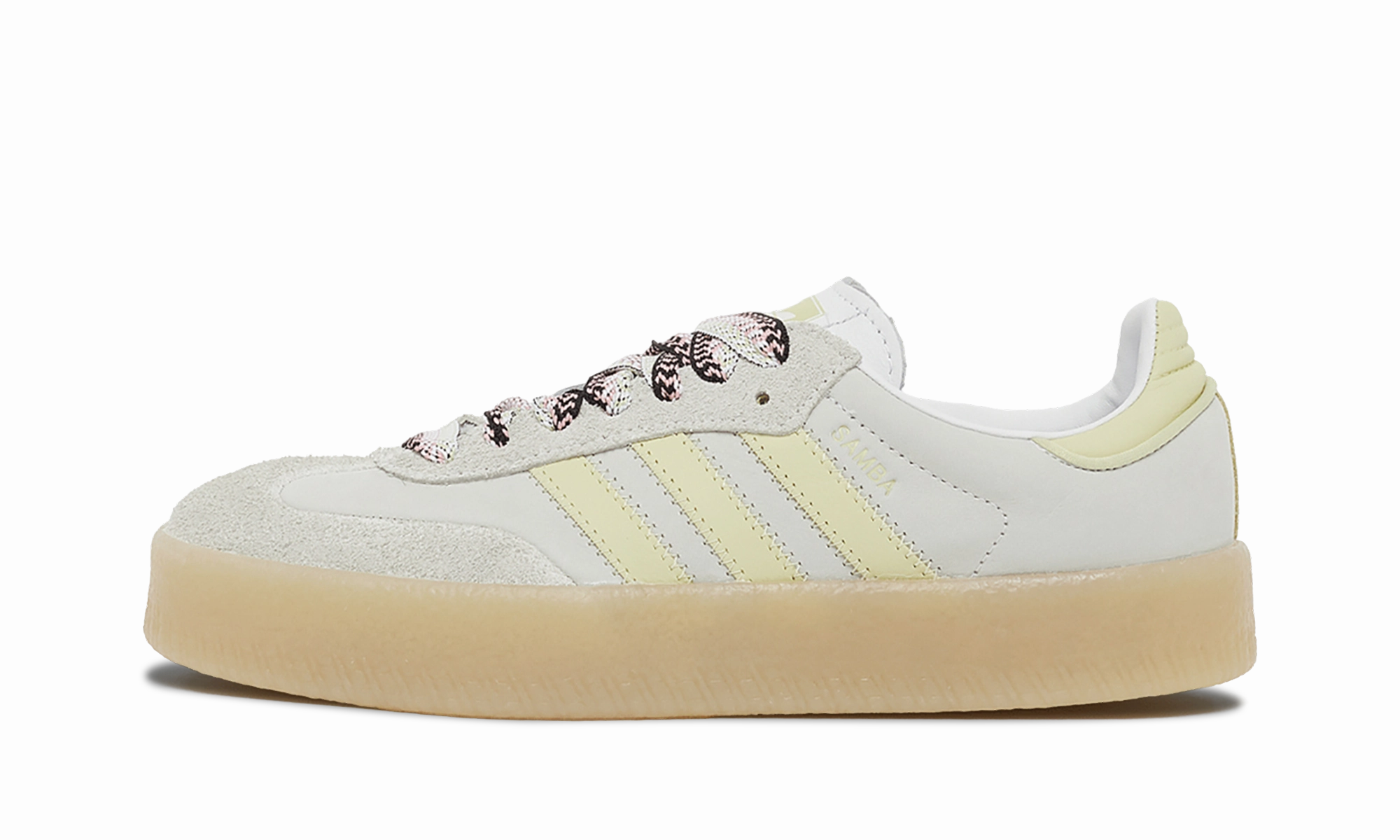 Easy Flow Sambae WMNS "White Grey Powder Yellow"