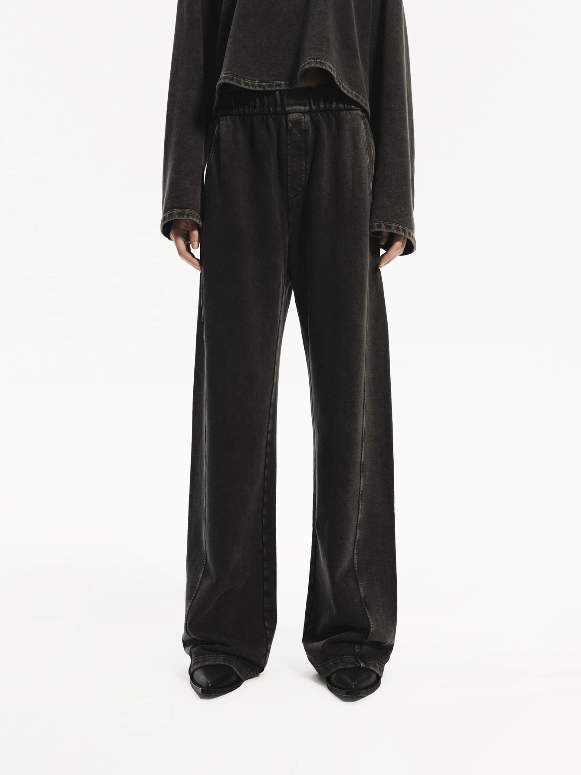Abrasion Resistant Surface Elastic Waist Vintage Pants