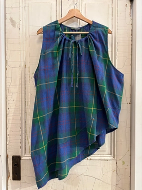 Yarn Dyed Fabric Eva Plaid Tunic