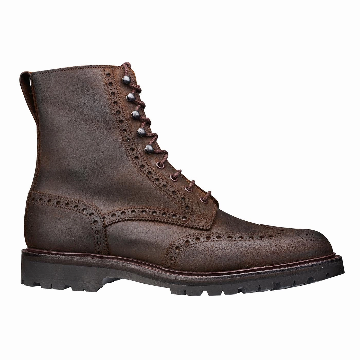 Daily Ready Islay Dark Brown Rough-Out Suede