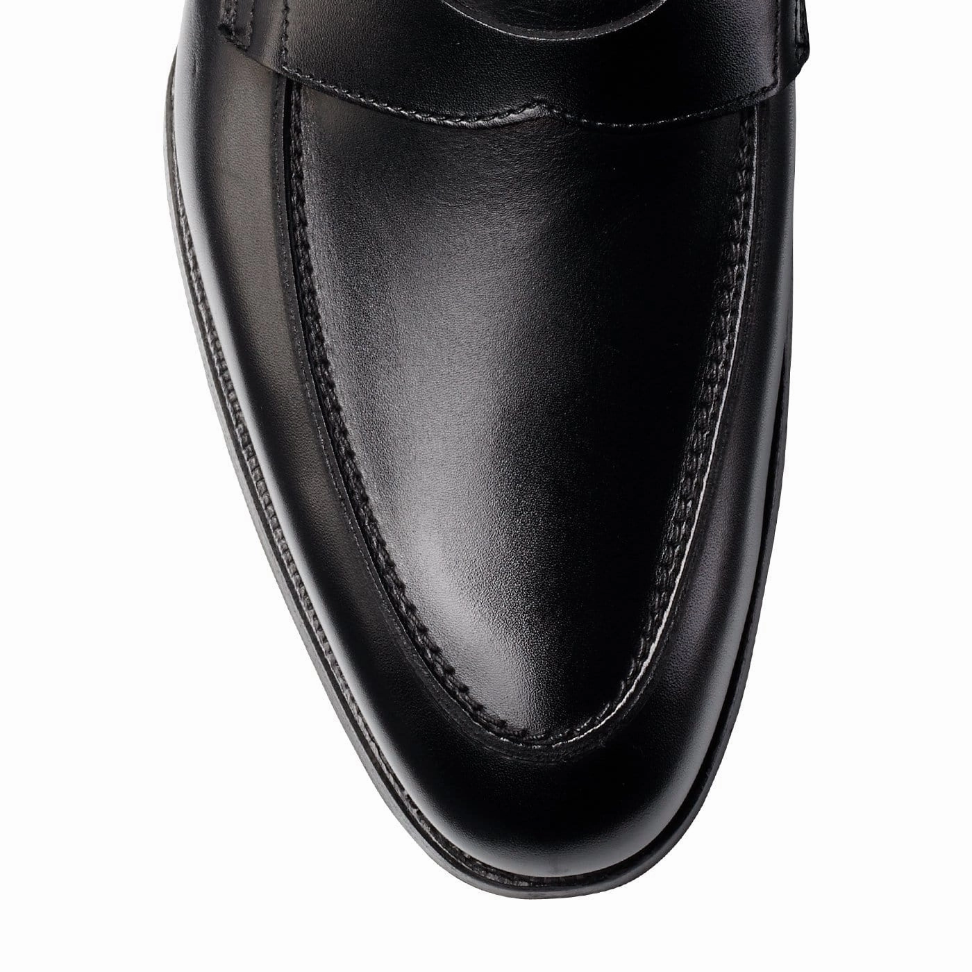 Step Even Crawford Black Calf