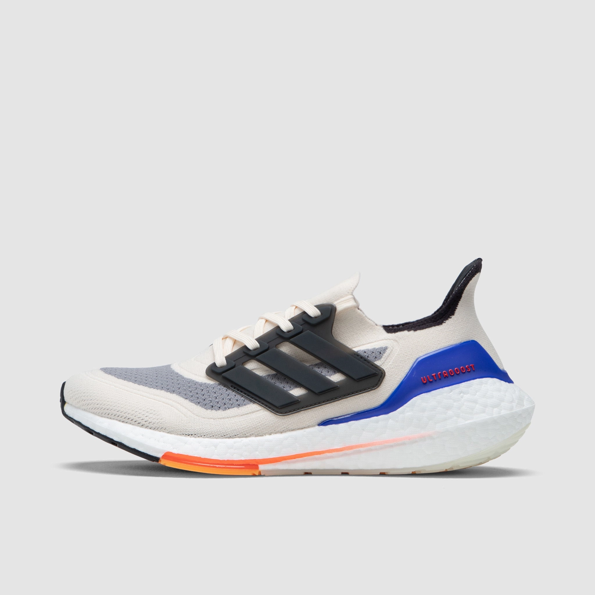 Reinforced toe cap Athletic Appeal adidas Ultraboost 21 White / Carbon - Solar Red