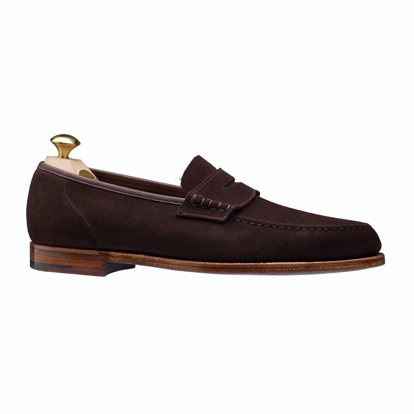 Seaton Dark Oak Suede Coffee Corner