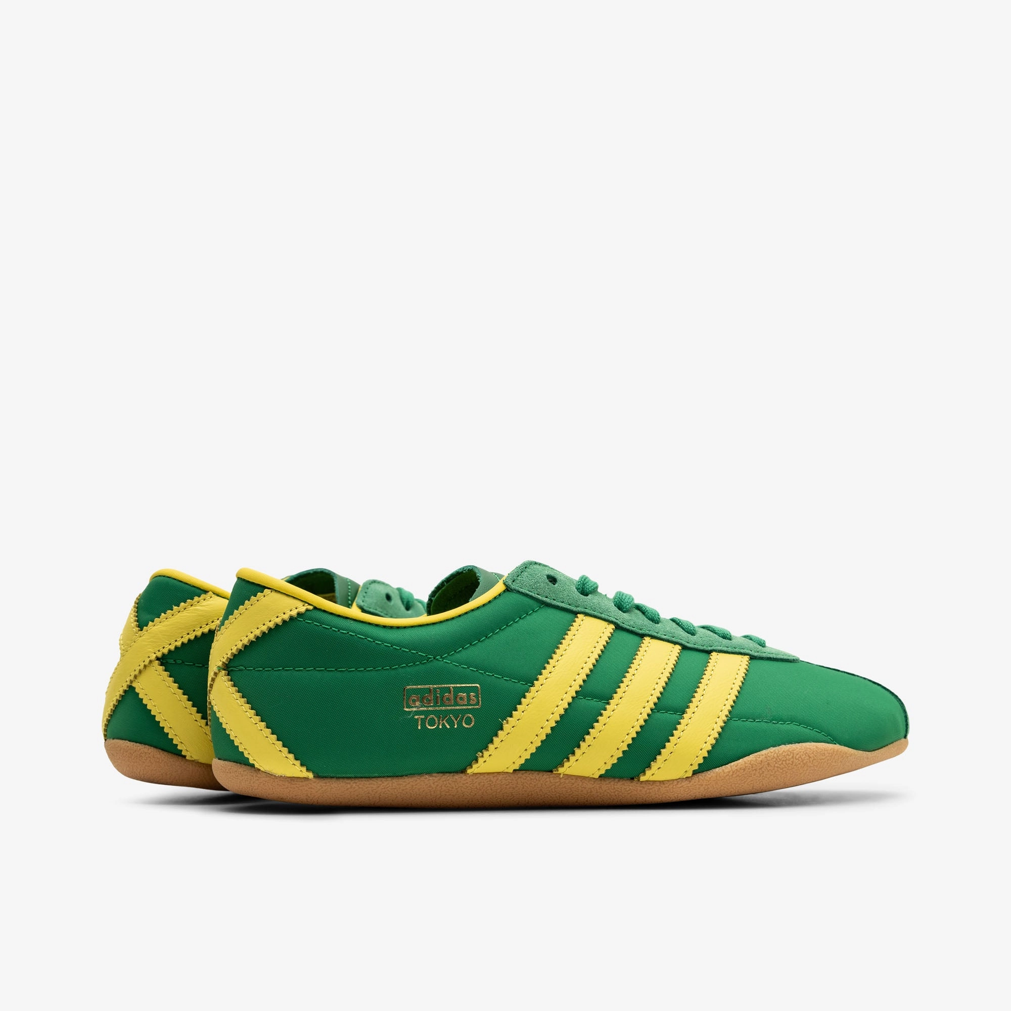 adidas Originals Women's Tokyo Green / Pure Sulfur - Gold Metallic Rollbar Stability Controls