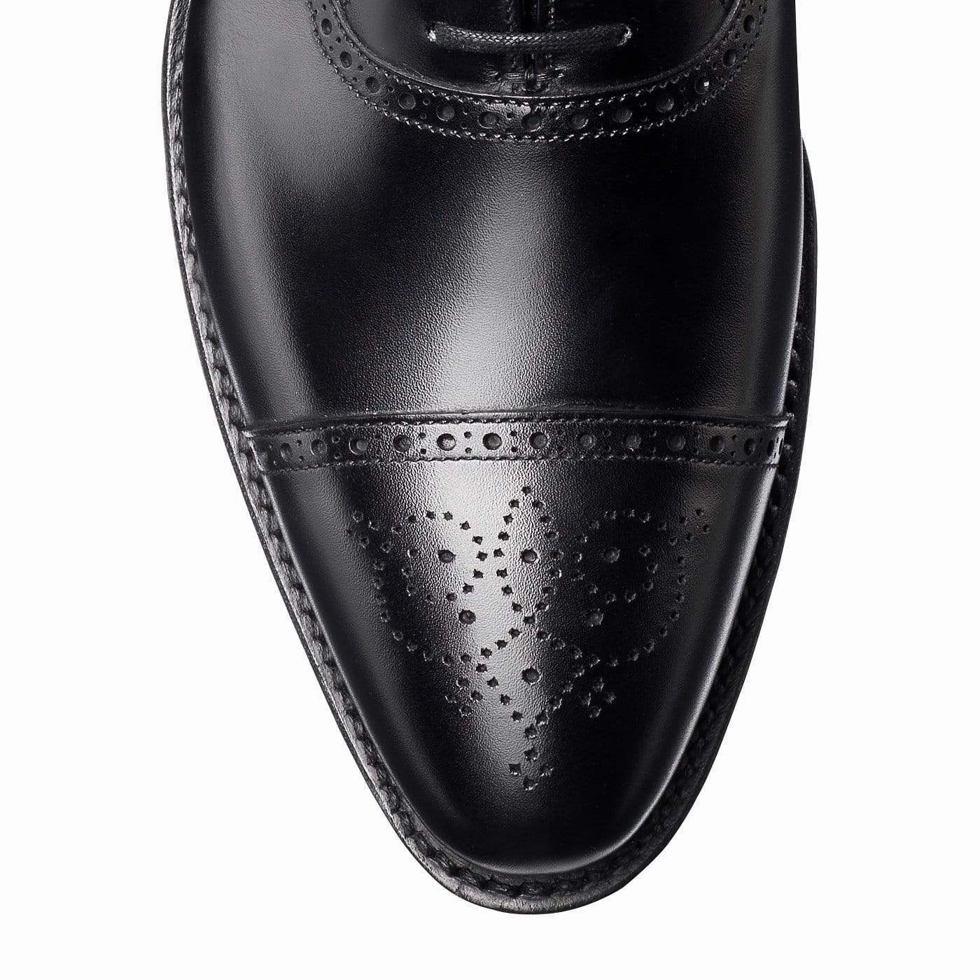 Social Look Refined Style Modern Professional Malton Black Calf