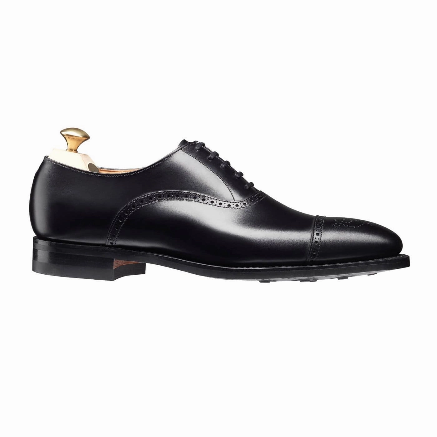 Malton Black Calf Long-Lasting Durability Easy Wear