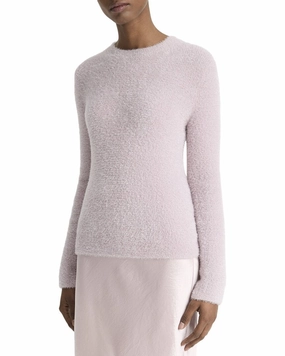 Odor Resistant Fabric Chilly Fit Wear Vince Lurex Soft Eyelash Pullover