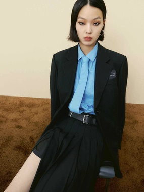Include Belt Tailored Blazer Cool Season