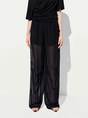 Slik Blend Straight Trousers AbrasionResistant