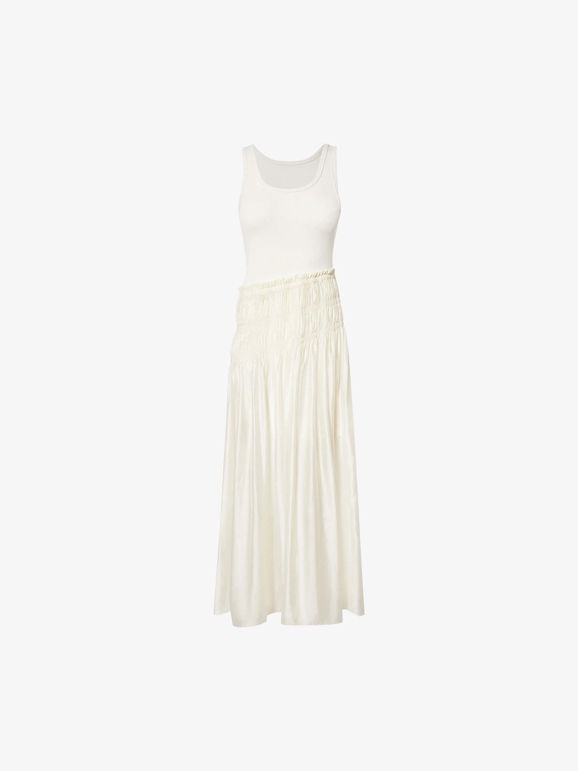Paneled Detail Sleeveless Dress Smart and Relaxed Subtle design