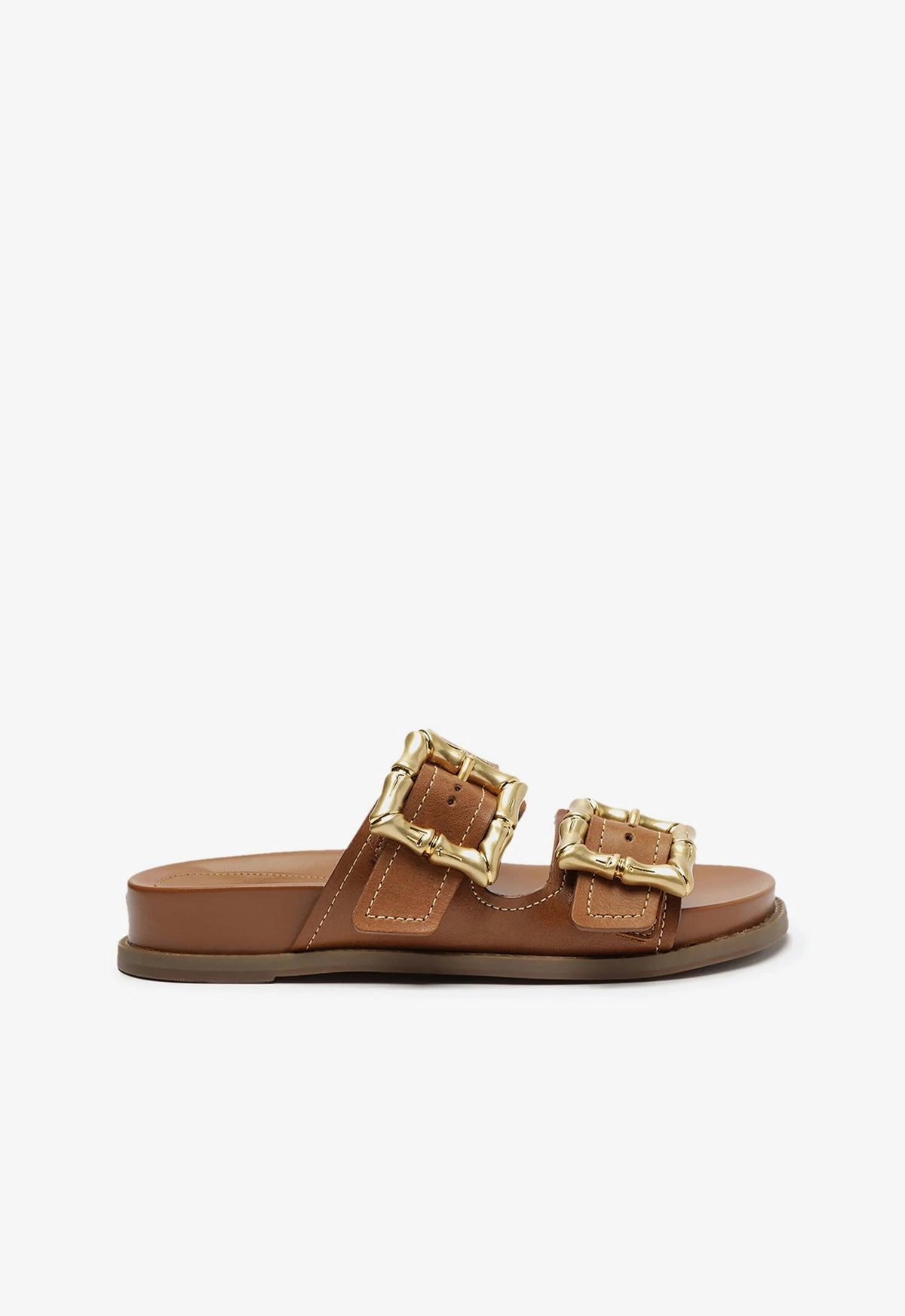 Enola Sporty Leather Sandal Rain Drop Open Glow