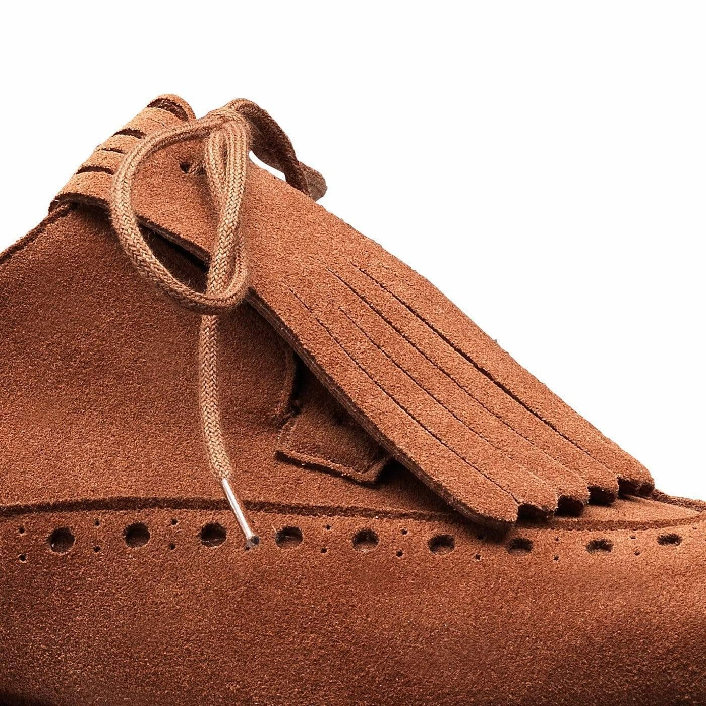 Subtle Line Jessica Polo Brown Calf Suede