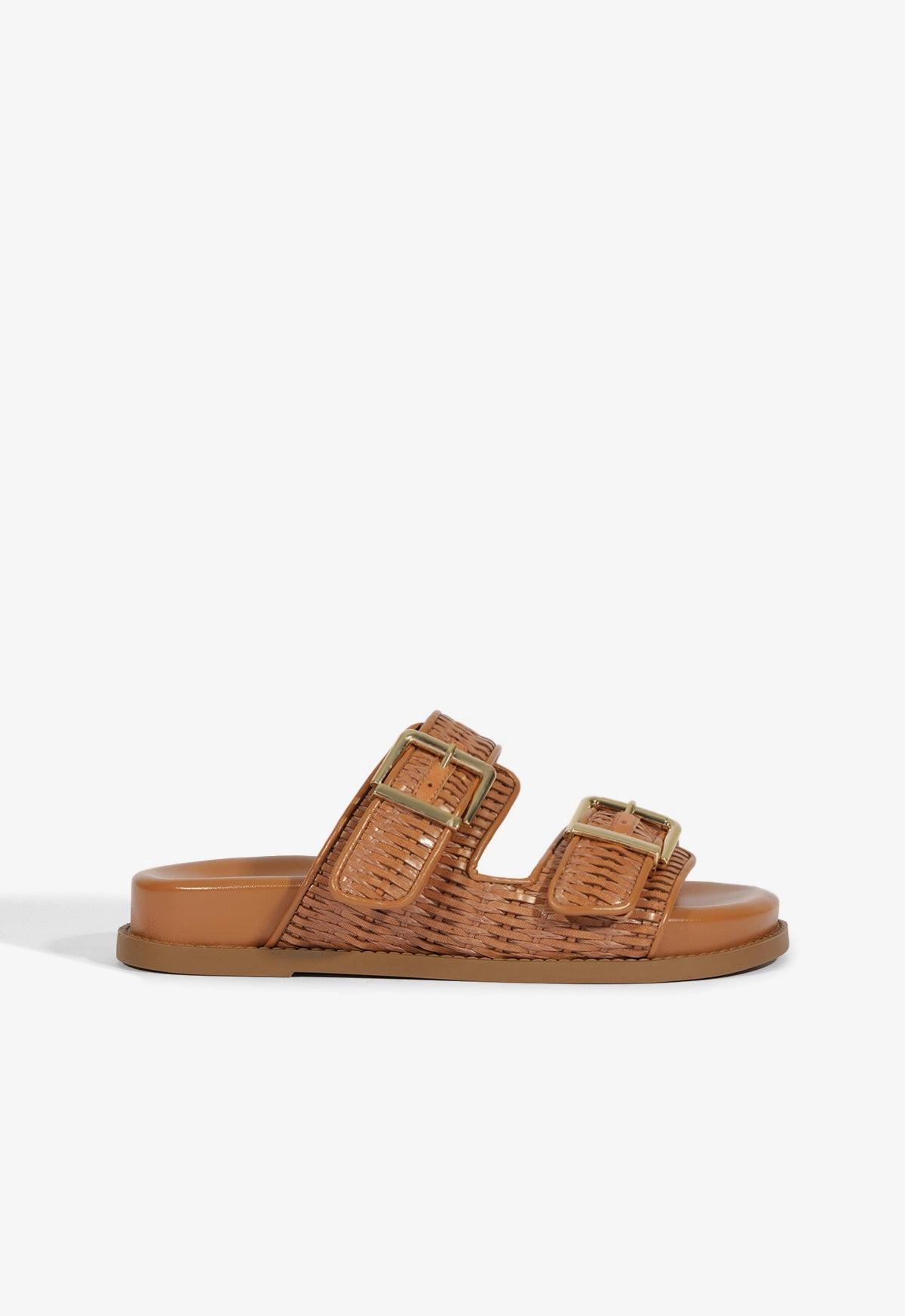 Naomi Brown Sporty Sandal Happy Walk Reinforced Seams