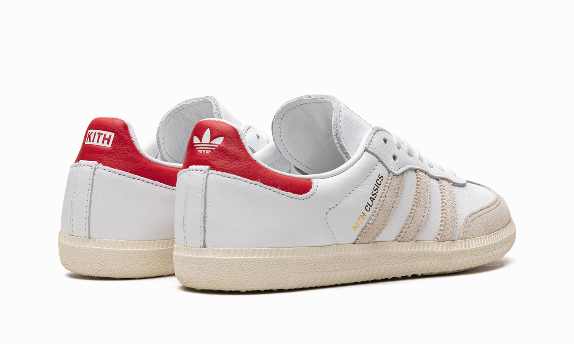 Trend Fit Ventilated Samba Kith "Kith Classics Program White Red"