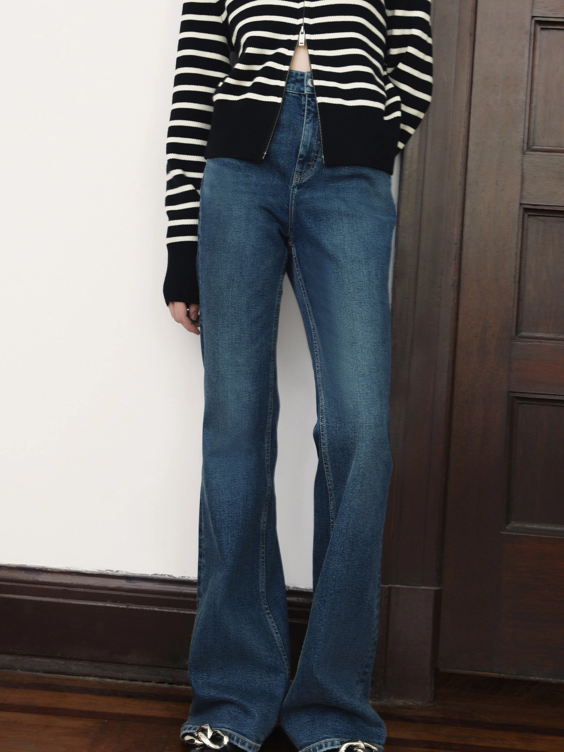 High Waist Vintage Jeans Youth Style Road Trip Outdoor Enthusiast