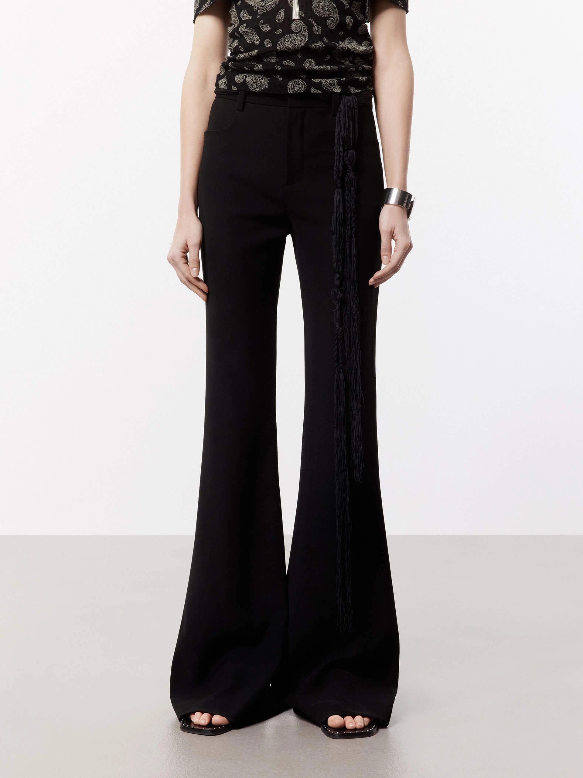 Full Length Flared Pants Chic Vibe Quick Layering