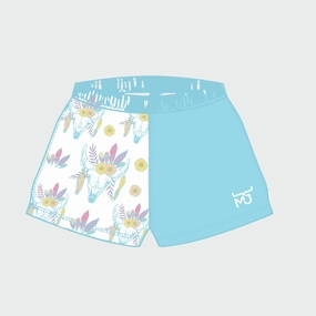 Feather Skull Shorts- Adult ReinforcedHemline