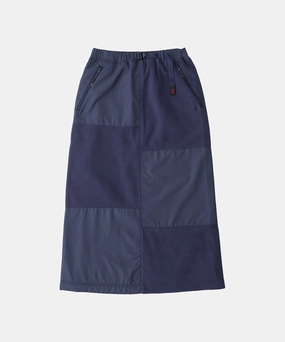 Vibrant Flow Thermal Fleece Patch Skirt