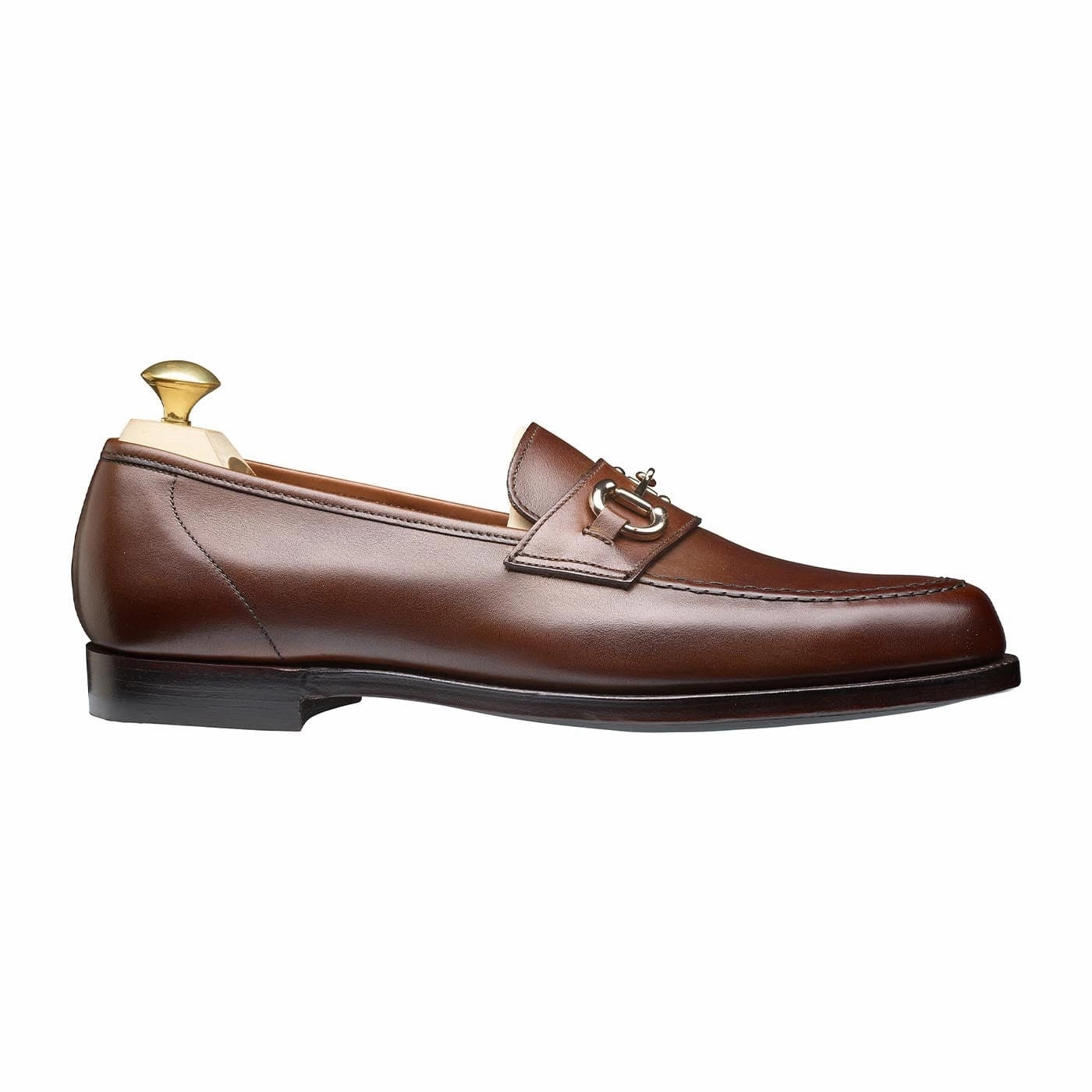 Finchley 2 Dark Brown Burnished Calf Breathable Footwear Steady Path