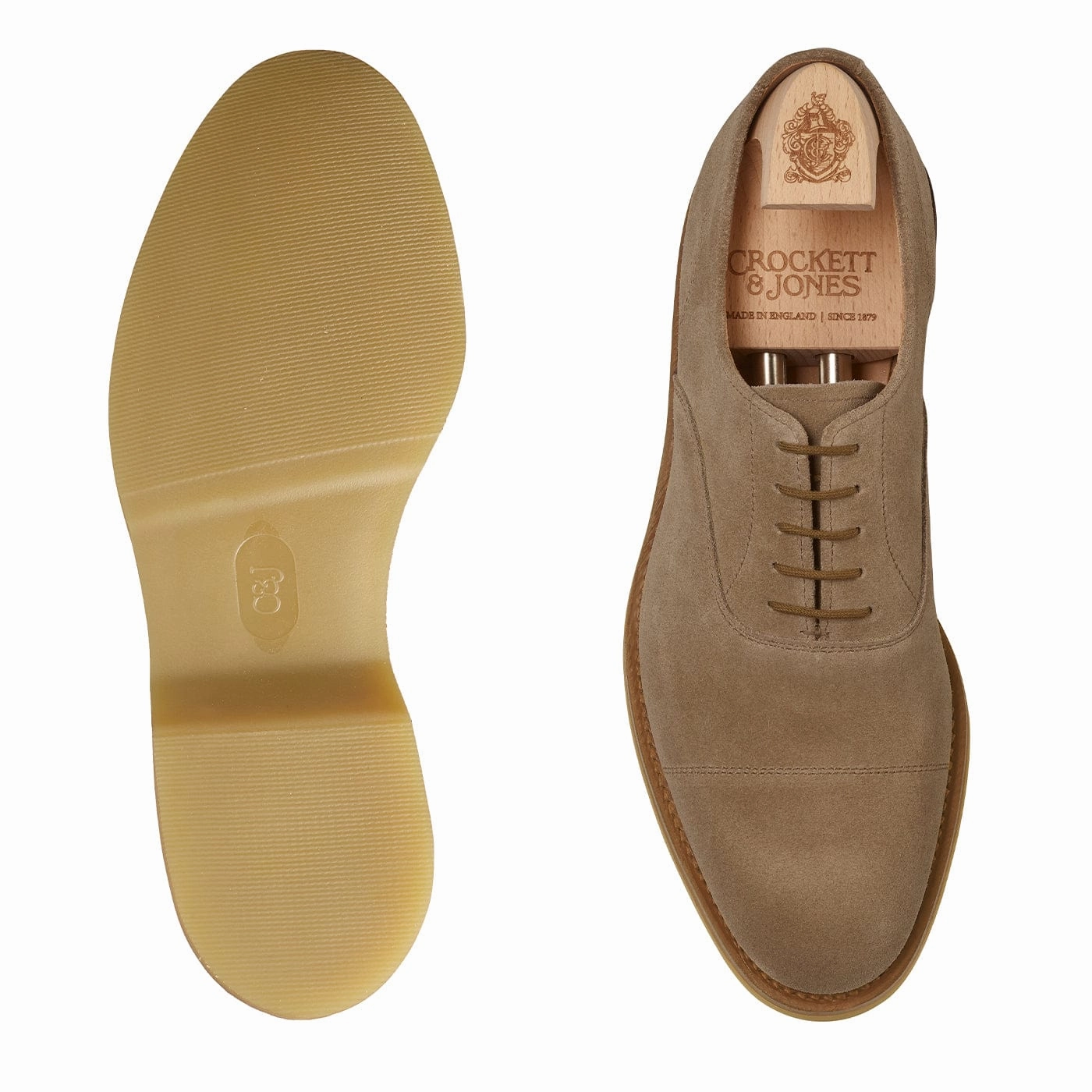 Tresco Khaki Suede Breathable Feel Career Oriented Textured Finish Sharp Dresser