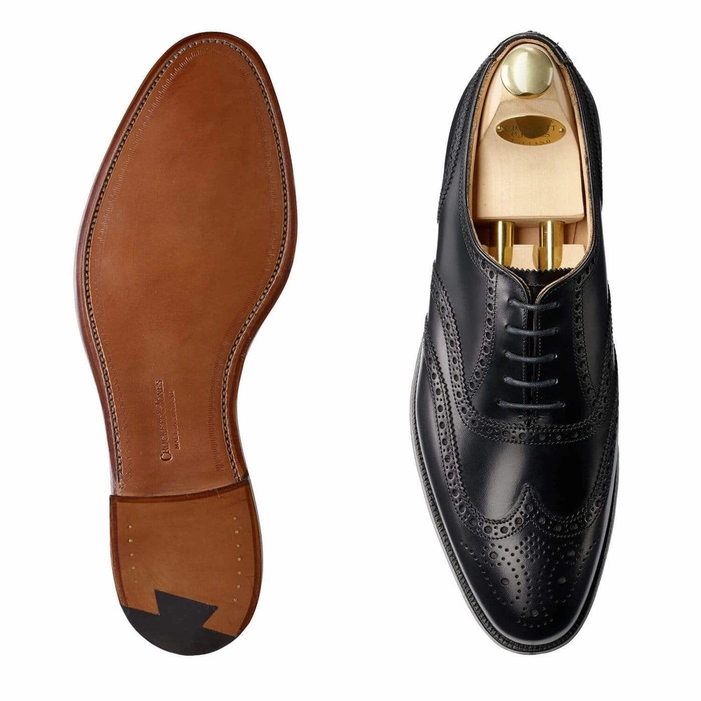 Unisex Oxfords Refined Style Clean Looker Finsbury Black Calf