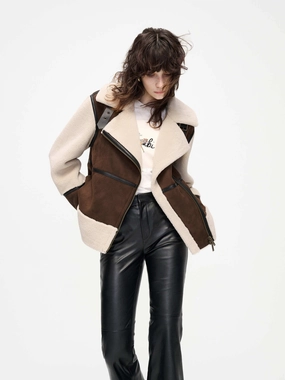 Weekend Style Panelled Contrast Detail Jacket