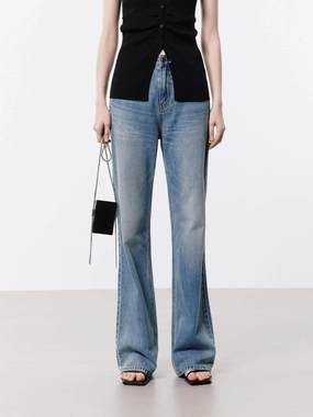 Fashion Routine Flared Light Blue Jeans