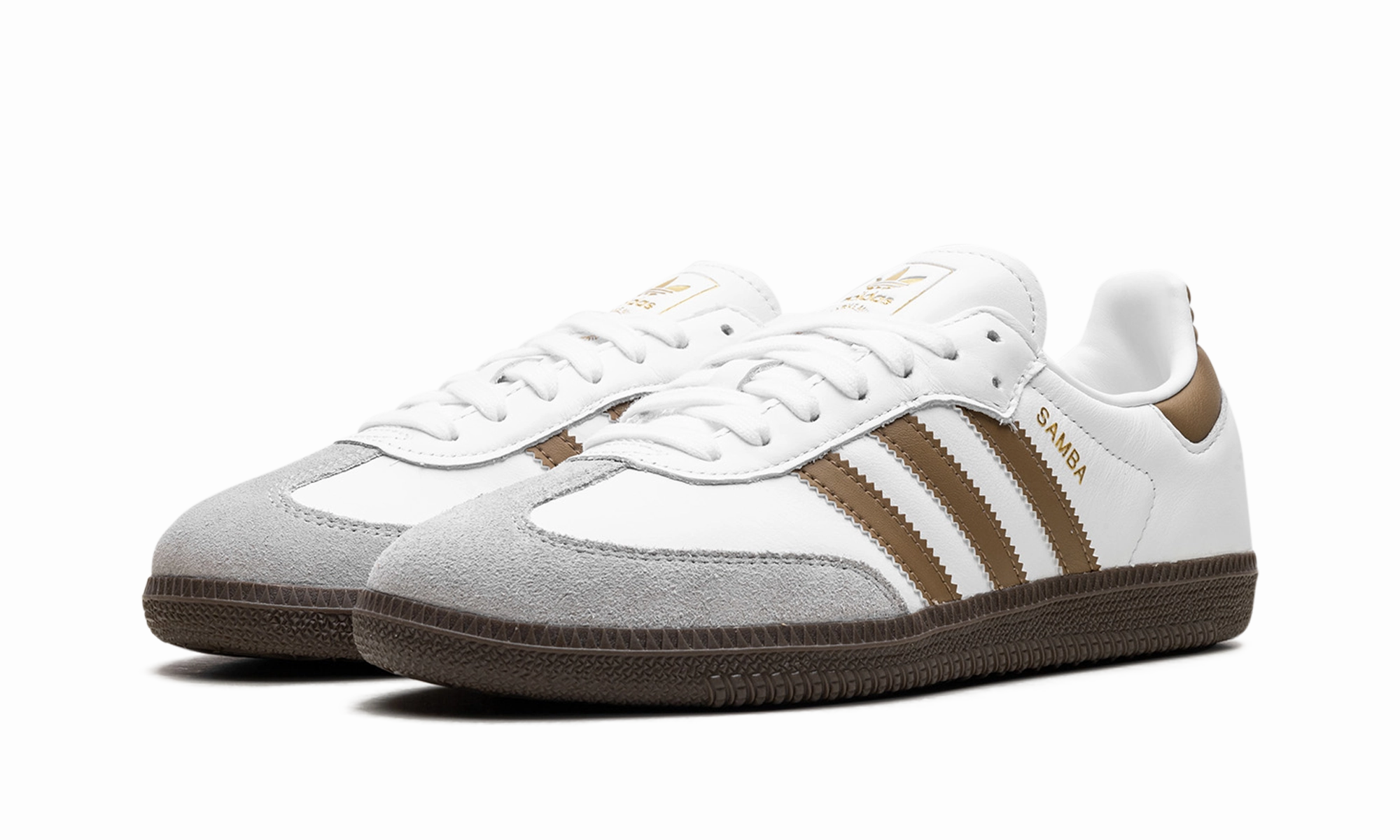 Samba OG "Cloud White / Brown Desert" Trip Pic Swing Step