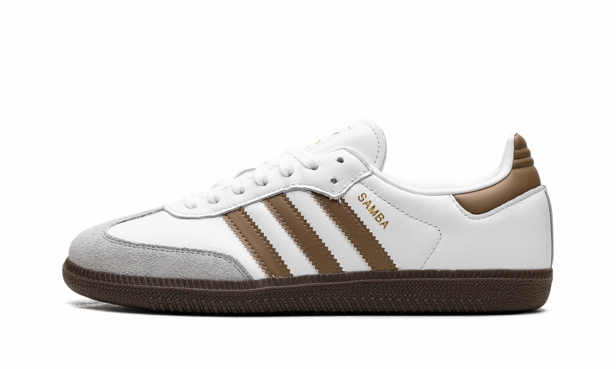 Samba OG "Cloud White / Brown Desert" Non slip grip Fit Today