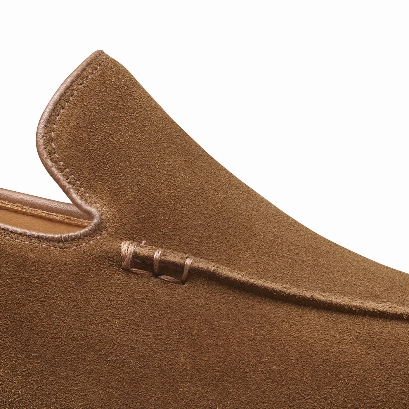 Soft Leather Walking Shoes Salcombe 2 Snuff Suede